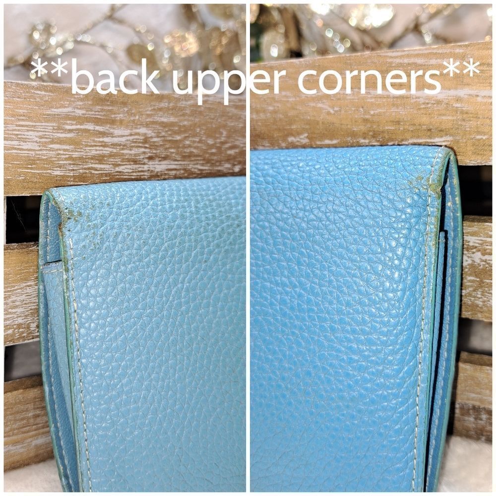 Authentic HERMES Dogon Togo Leather Long Bifold Wallet Excellent conditi… - Picture 12 of 17